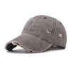 Casquette de baseball en coton lavé vintage