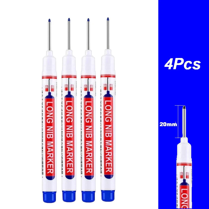 Waterproof Deep Hole Paint Markers for Metal & Woodworking