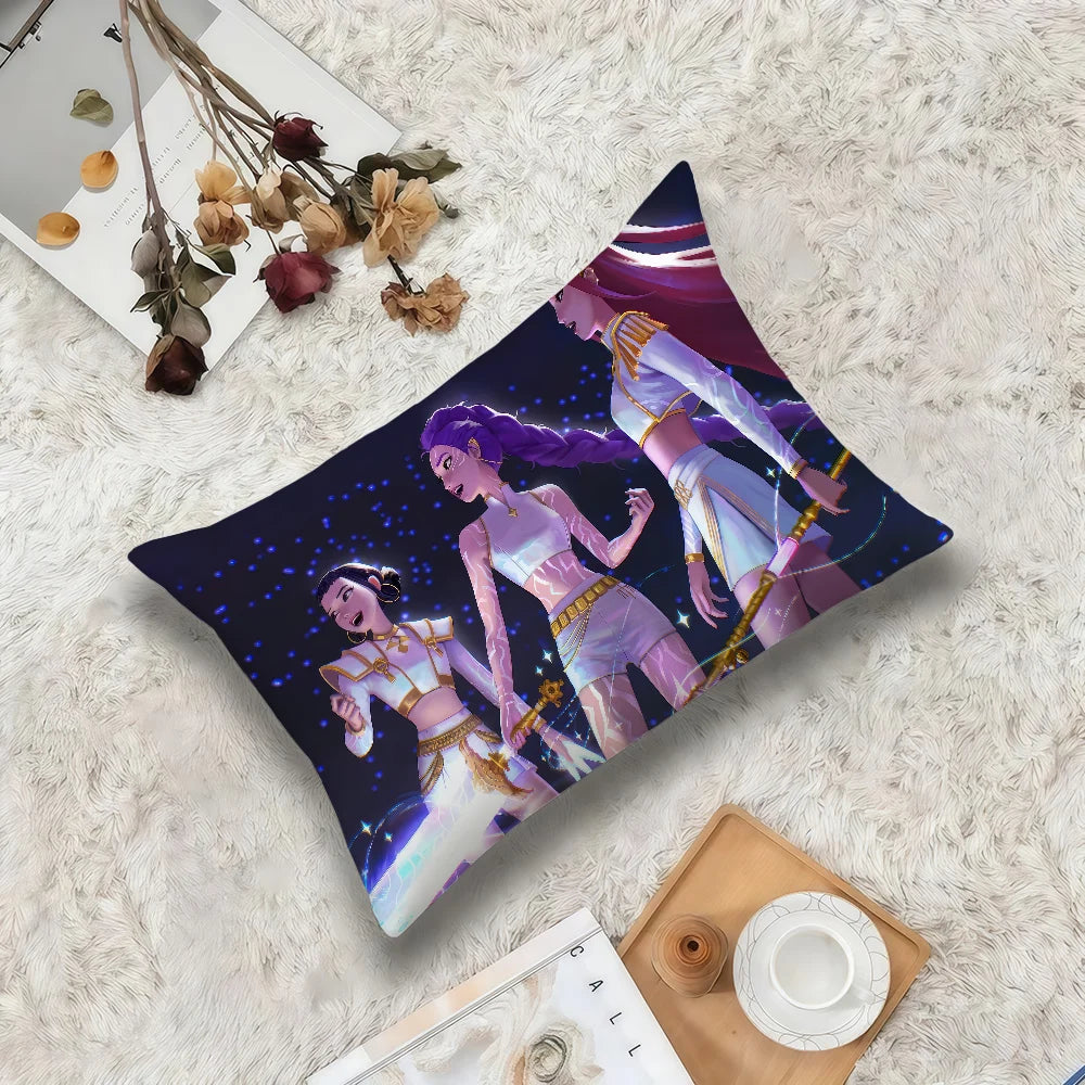 K-Pop Demon Hunters Printed Pillow Cover