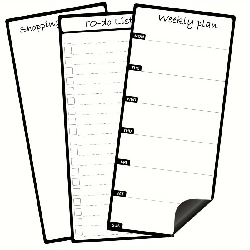 Magnetic Dry Erase Board Set for Refrigerator