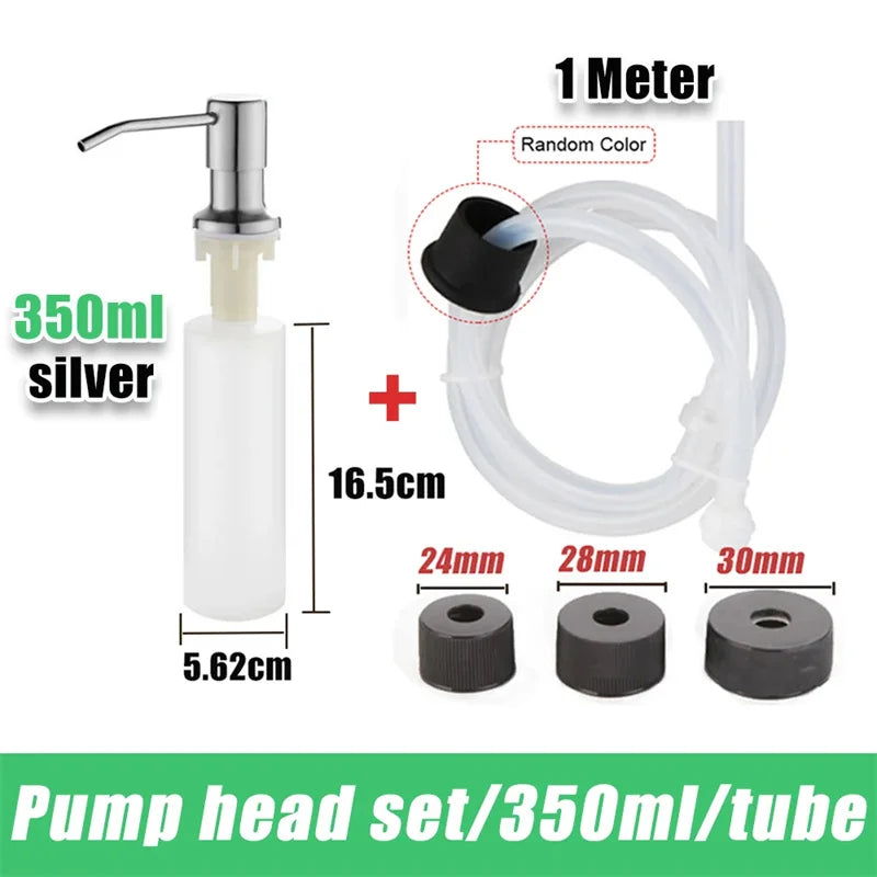 Stainless Steel Kitchen Soap Dispenser with Pump