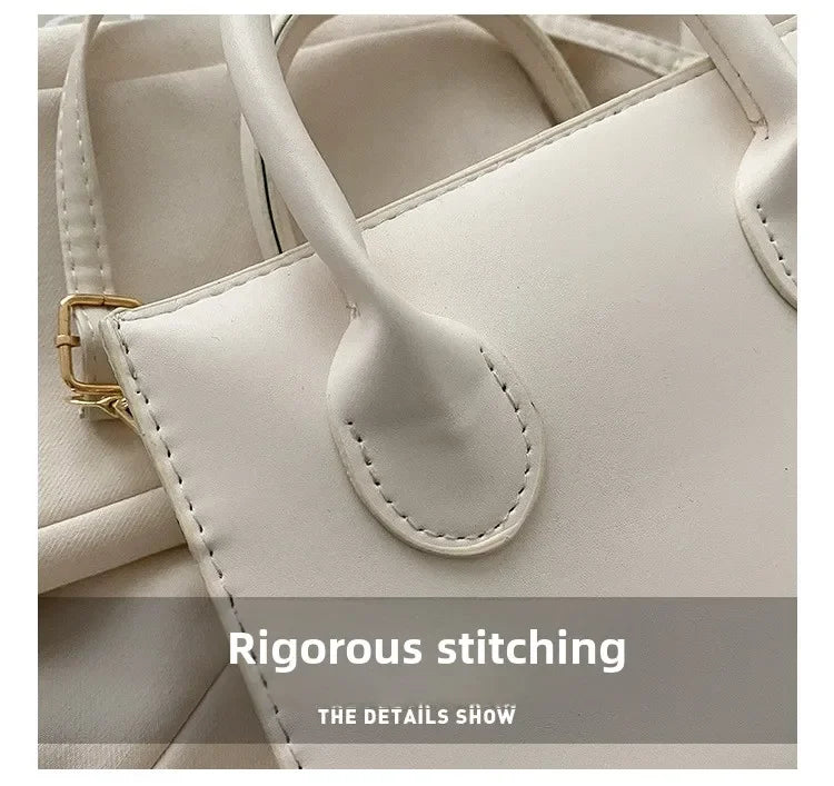Minimalist Square PU Leather Crossbody Bag