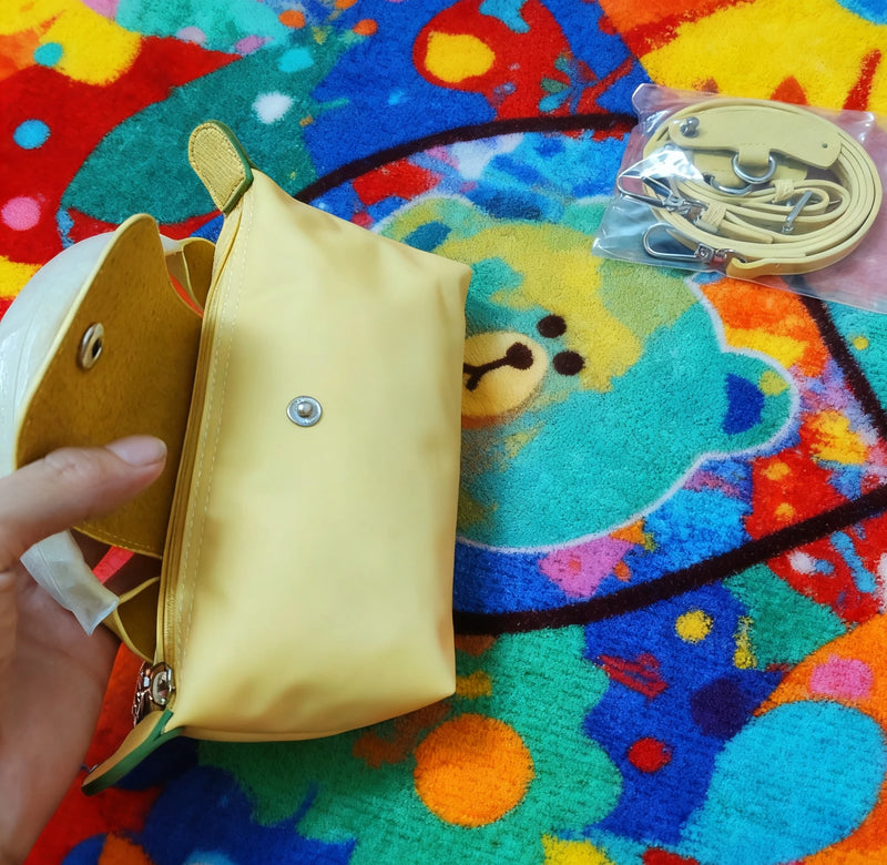 Retro Nylon Mini Crossbody Bag