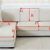 Luxury Chenille Sofa Cover with Anti-Slip Backing