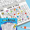 Interactive Find & Color Activity Book for Kids