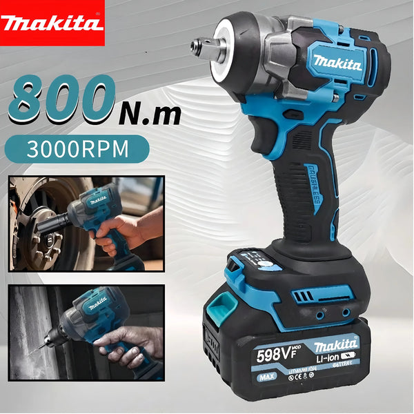 Cordless Brushless Impact Wrench - 800Nm High Torque