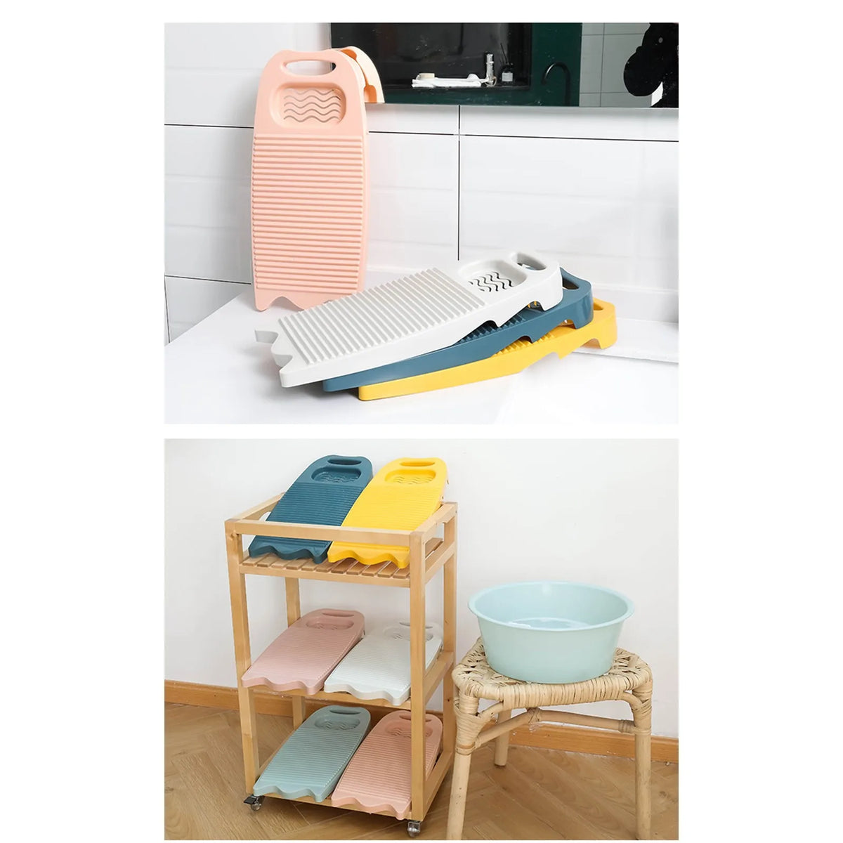Portable Hand Washing Board with Soap Holder