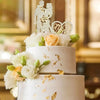 Crystal Rhinestone Mr and Mrs Wedding Cake Topper