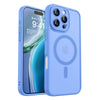 Magnetic Matte Shockproof Case for iPhone with MagSafe Compatibility