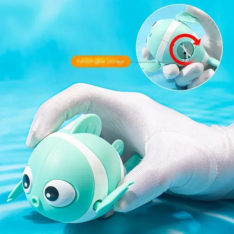 Wind-Up Floating Clownfish Bath Toy