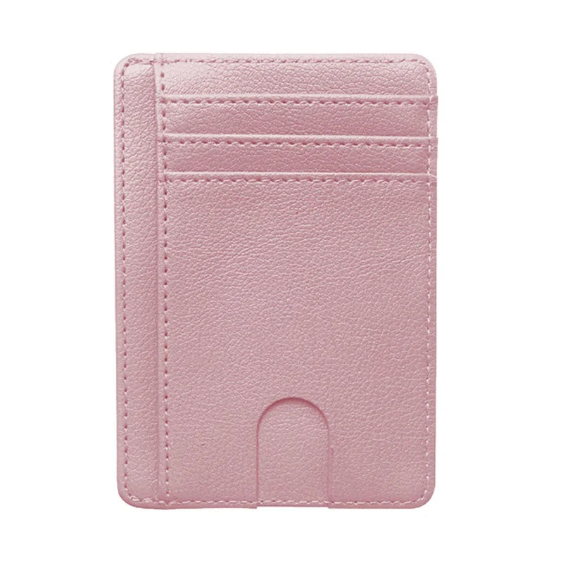 RFID Blocking Slim Leather Wallet for Men