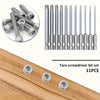 11-Piece Precision Torx Bit Set - S2 Alloy Steel, T6-T40, Long Reach