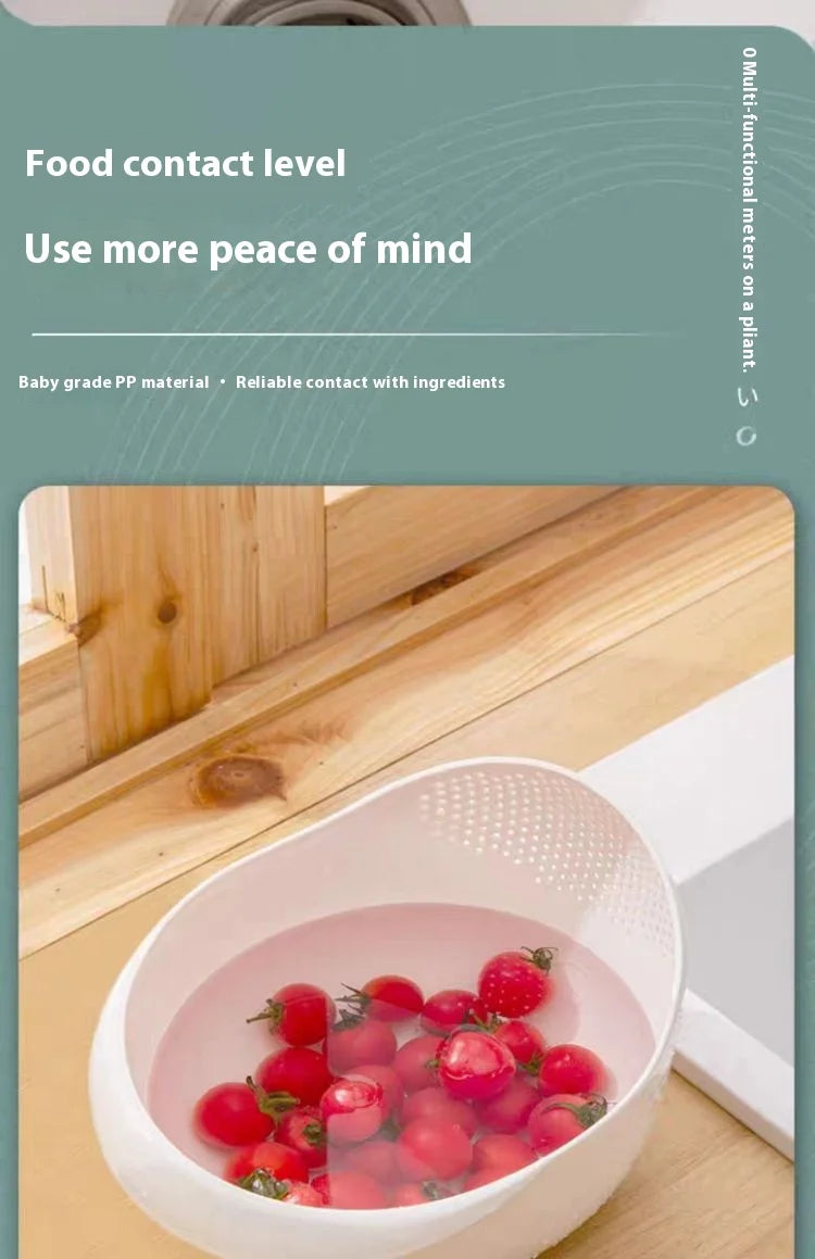 Multi-Purpose Plastic Drain Basket for Kitchen