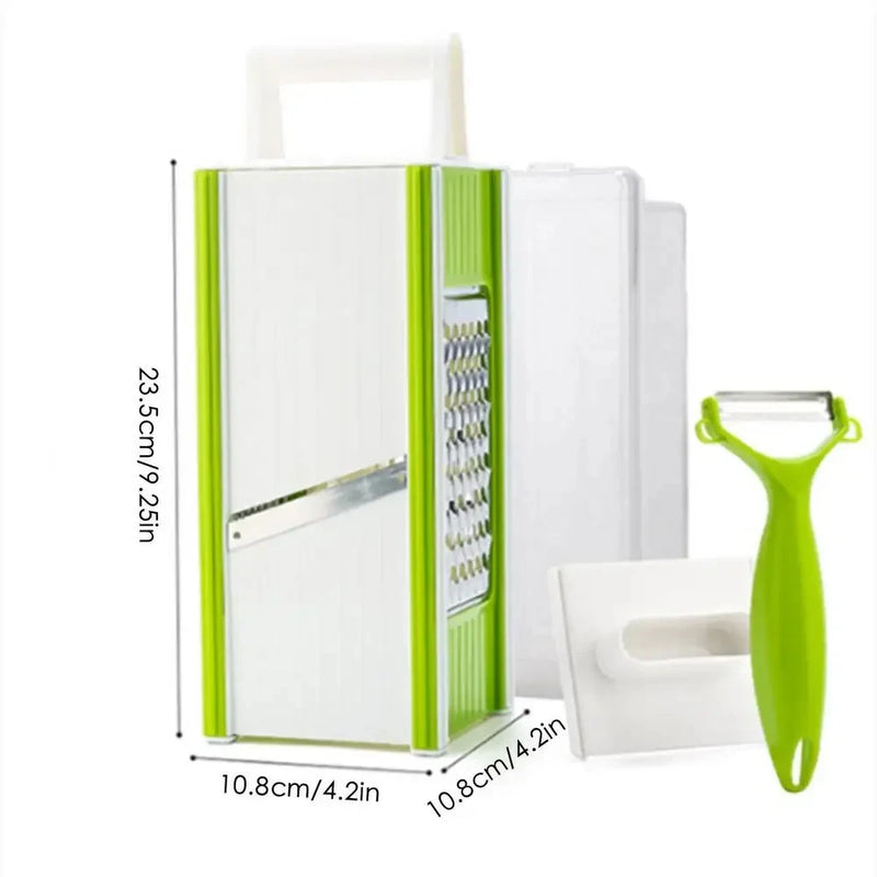 4-Sided Vegetable Chopper with Container