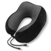 Memory Foam Travel Neck Pillow with Built-in Massage