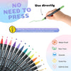 Dual-Tip Acrylic Paint Pens for Art & Crafts