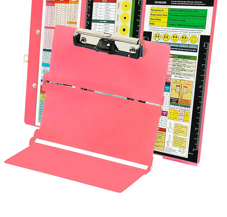 Foldable Aluminum Alloy Clipboard with Storage
