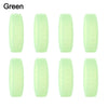 Silent Silicone Luggage Wheel Protectors (8-Pack)