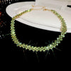 Geometric Rhinestone Choker Necklace