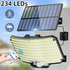 Solar-Powered LED Motion Sensor Wall Light