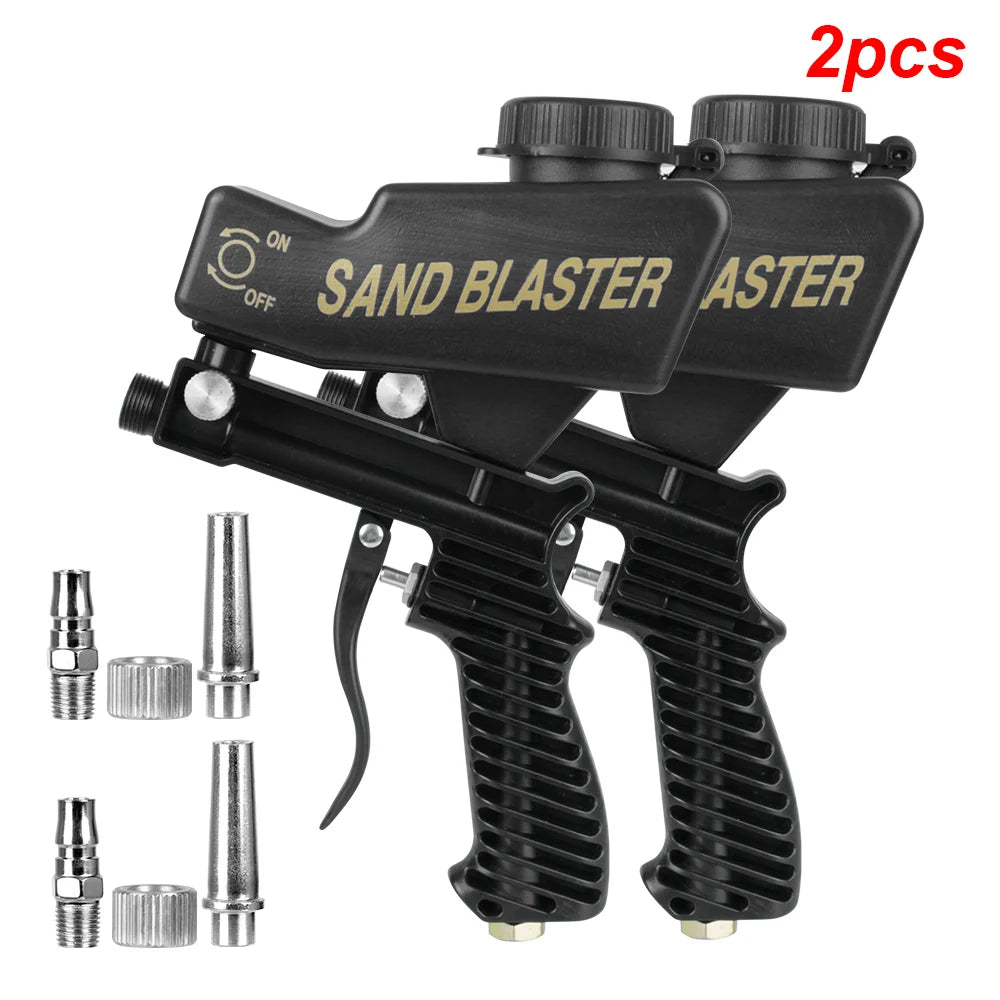 Pneumatic Gravity Sandblasting Gun