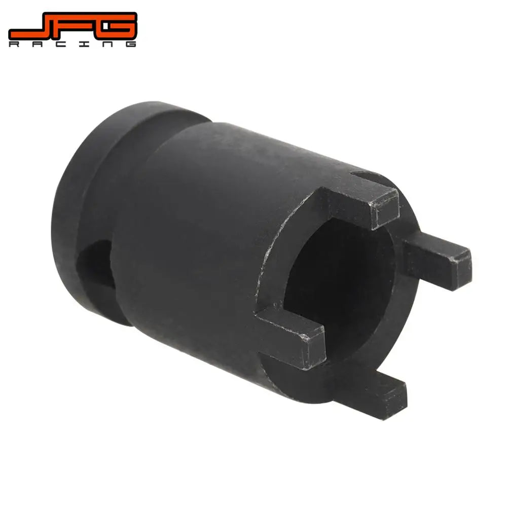 Black 4-pin lock nut removal socket for Sur-Ron and Segway electric bikes