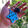 Silicone Shoe Charm Holder Keychain Board