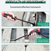 Heavy-Duty Pry Bar with Strike Cap and Nail Puller