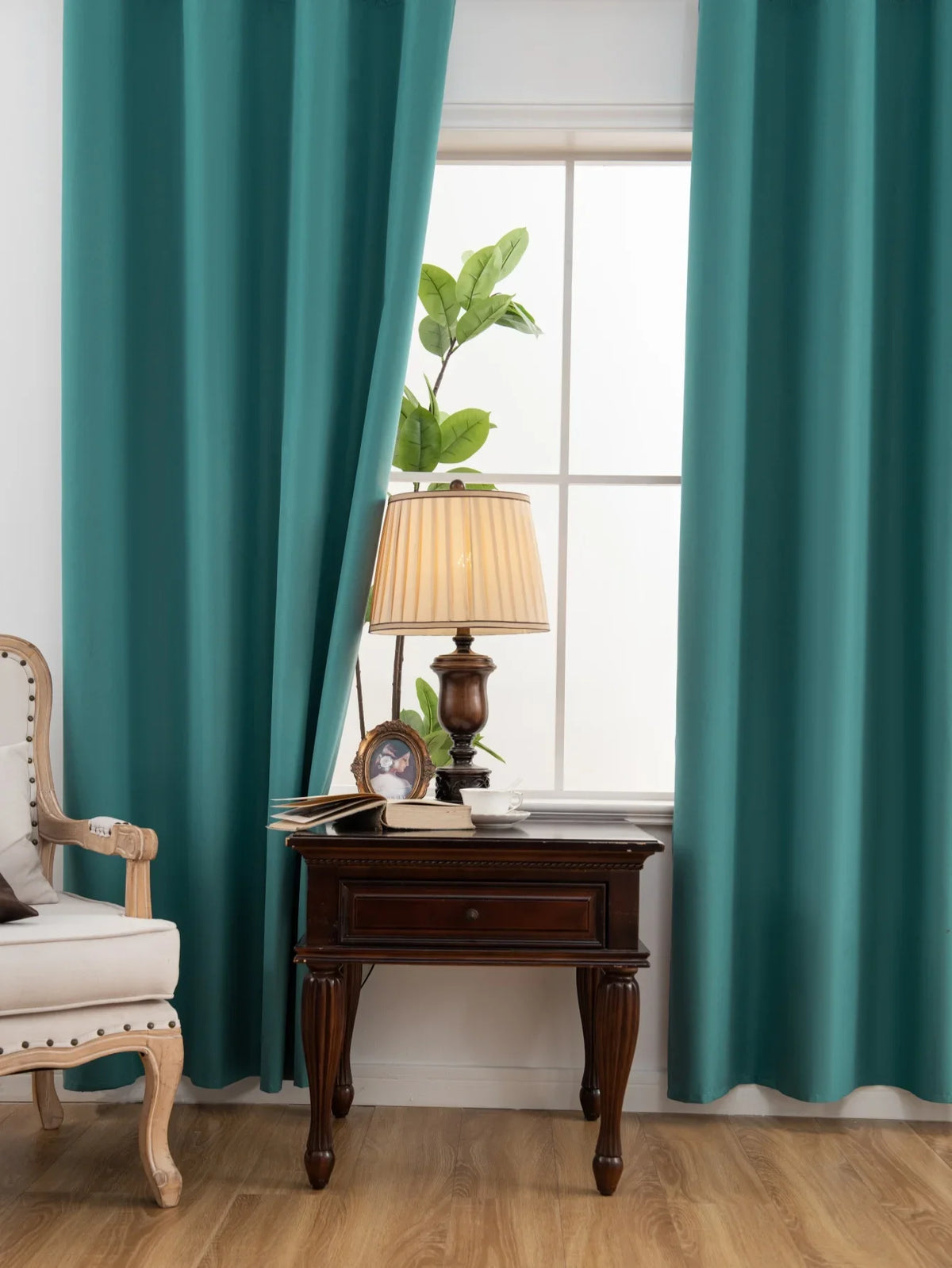 100% Blackout Curtains with Grommets for Bedroom and Living Room