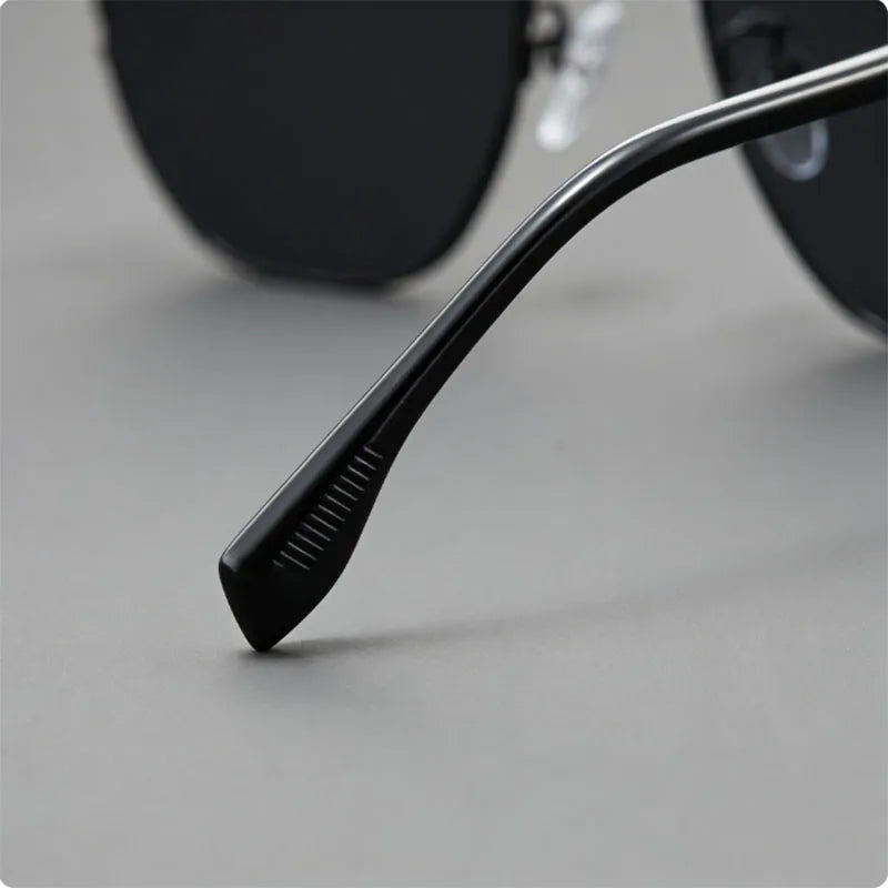 Vintage Square Metal Frame Sunglasses