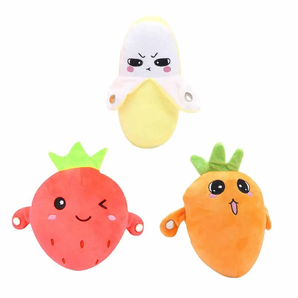 Banana Rhythm Sensing Plush Toy for Kids