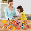 Kids BBQ Playset with Grill and Simulated Food
