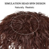 Unsichtbare 3D Synthetische Haar-Pony-Topper