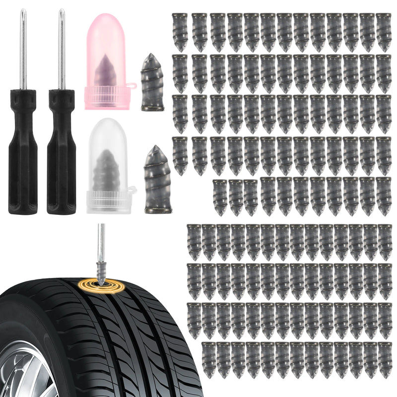 Tire Repair Plug Kit with Tools