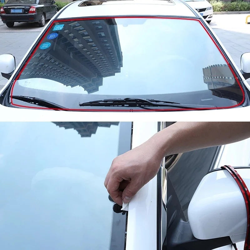 Flexible Rubber Weather Seal Strip for Car Windshield & Sunroof