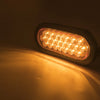2-Pack 12V/24V LED Oval Tail Light for Trucks and Trailers