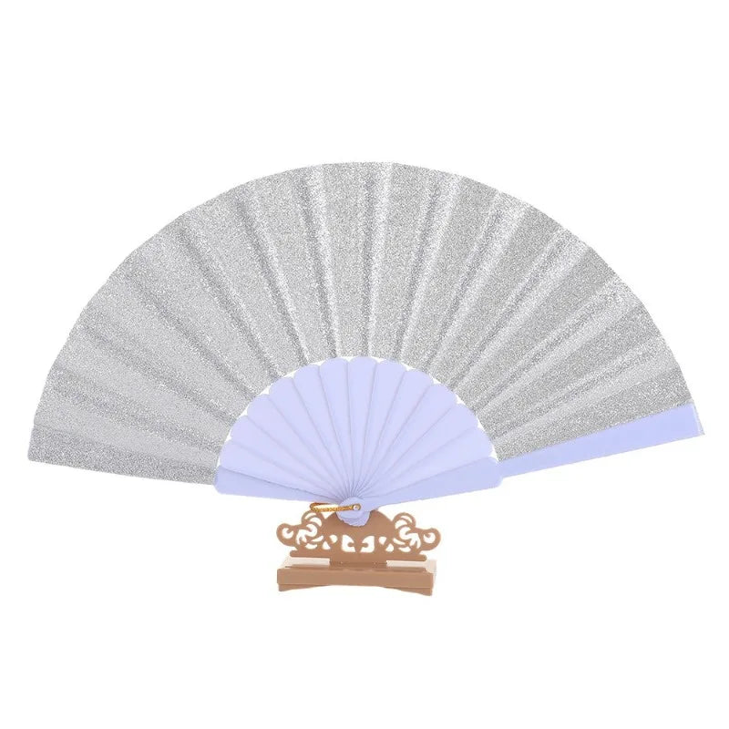 Sequin Folding Fan for Parties and Events
