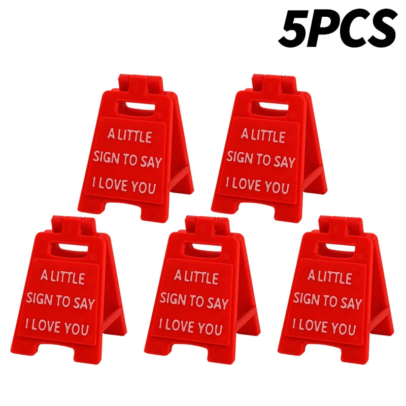 Mini Love Sign Desktop Decoration for Valentine's Day