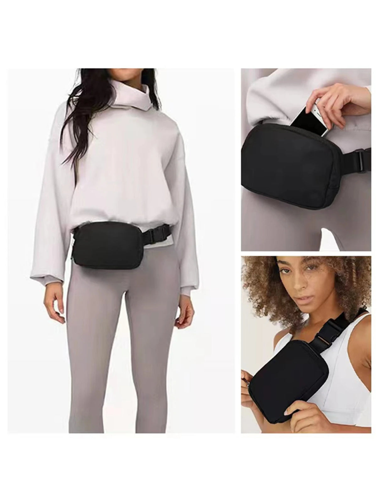 Waterproof Casual Waist Pack for Travel, Running & Outdoor Adventures