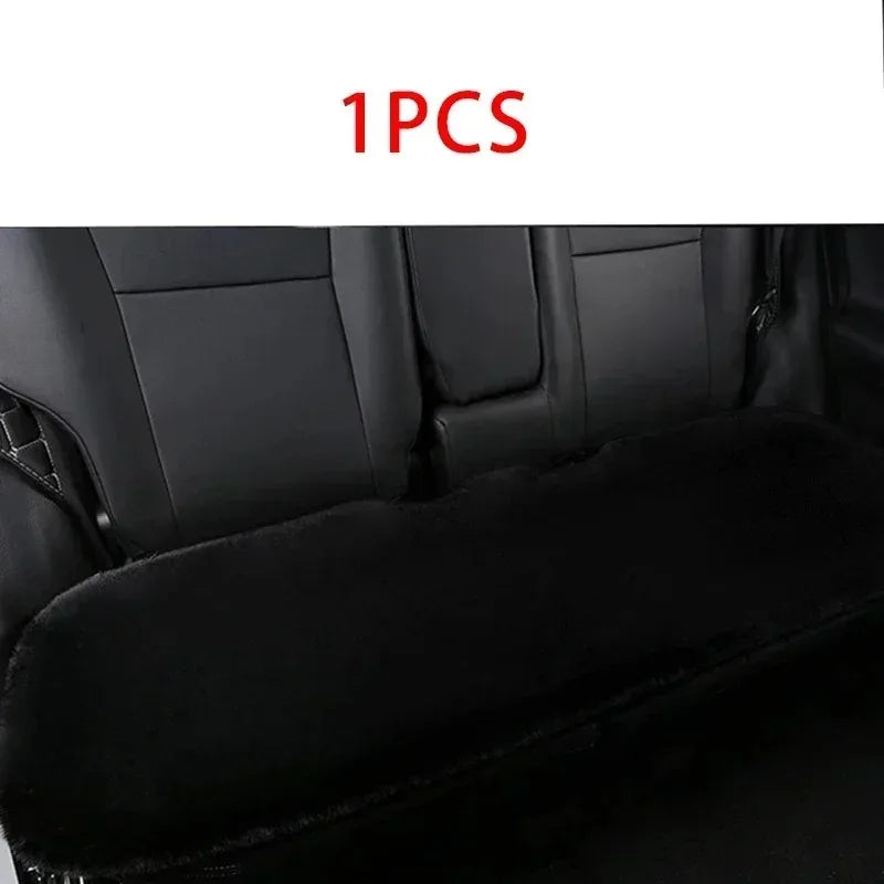Plush Rabbit Fur Car Seat Cushion