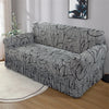Elastic Pleated Sofa Cover – Stretchy 3-Seat Protection with Floral Design