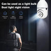 Bombilla Inteligente E27 con Cámara de Seguridad y Vista 360°