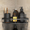 Space Aluminum Corner Bathroom Shelf