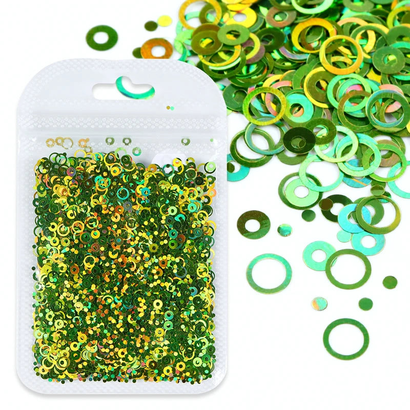 Mirror Bubble Sequins for Resin Art and DIY Crafts