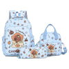 Capybara Cartoon Backpack Set for Kids