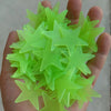 Leuchtende 3D-Sterne & Mond-Wandaufkleber