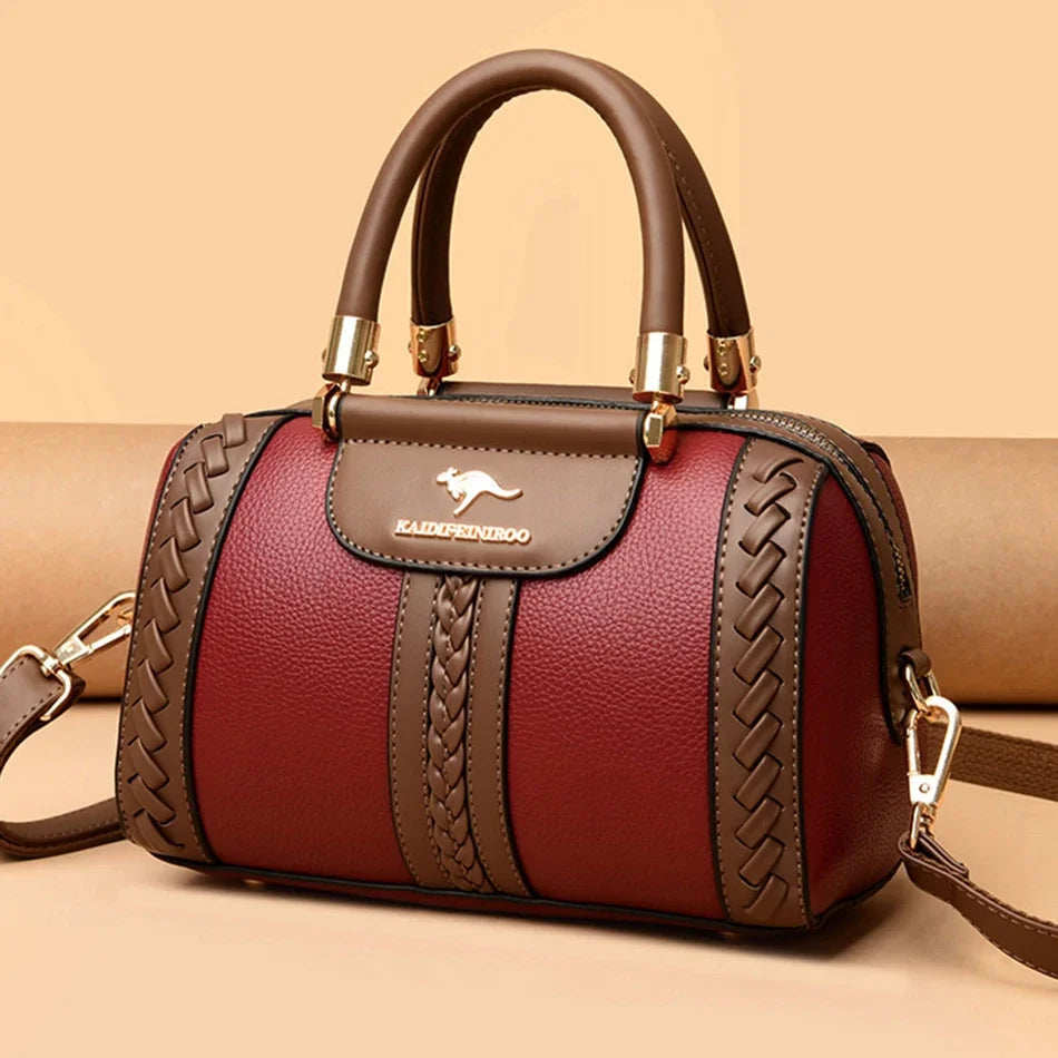Luxury Leather Shoulder & Crossbody Bag for Women