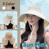 Versatile Wide Brim Straw Sun Hat