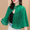 Bohemian Spitze Schal Poncho