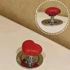 Heart-Shaped Toilet Flush Button
